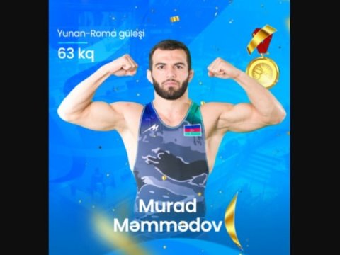 Güləşçimiz erməniyə qalib gələrək yarımfinala çıxdı
