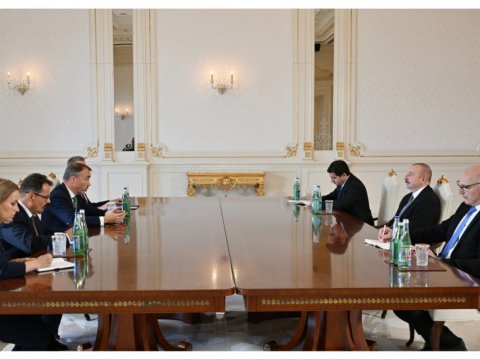 İlham Əliyev Toivo Klaarı qəbul edib - YENİLƏNİB