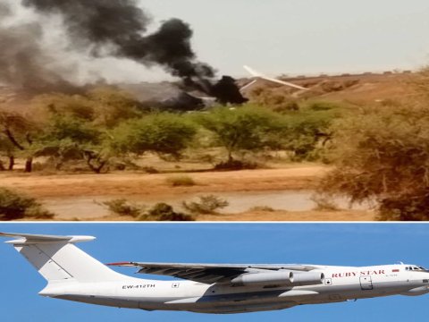  İl-76 təyyarəsi qəzaya uğradı 