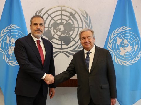 Hakan Fidan Quterreşlə Ukrayna və Kiprdən danışdı