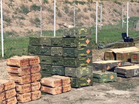 Xocavənddə silah-sursat müsadirə edildi