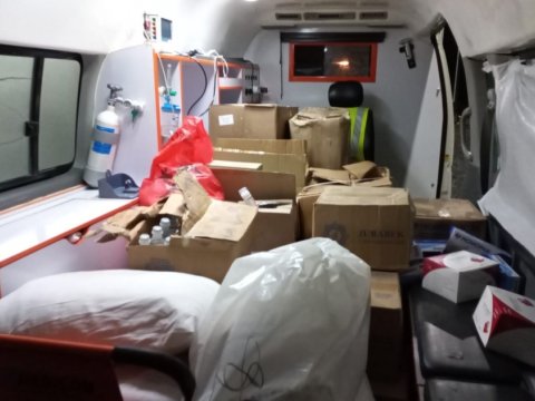 Xankəndiyə tibbi ləvazimatlar GÖNDƏRİLDİ