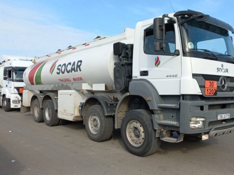 Ermənilər üçün növbəti dəfə yanacaq göndərildi