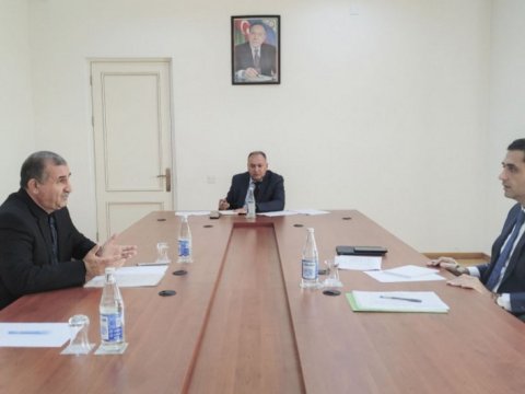 Aqrar Sığorta Fondunun sədri İsmayıllıda vətəndaşları qəbul edib