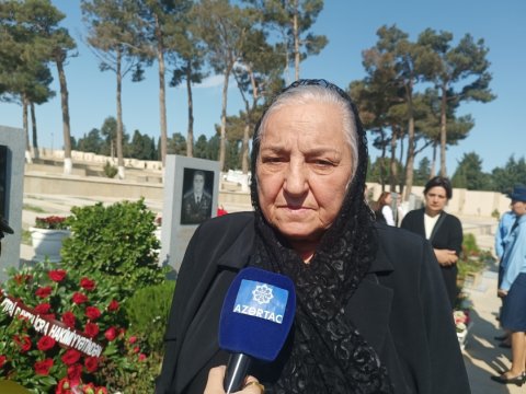 Xocalıya ayağımız dəyəndə Poladın ruhu dinclik tapacaq - Səmayə Həşimova