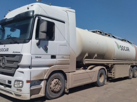 Xankəndiyə növbəti dəfə yanacaq göndərildi - FOTO