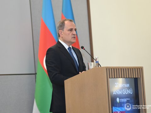 Azərbaycan sülh gündəliyinin irəli aparılmasında qərarlıdır - Nazir