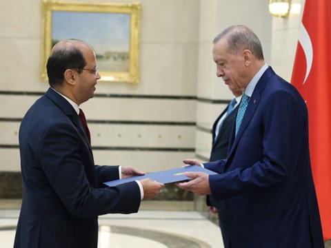 Ərdoğan 10 ildən sonra ilk dəfə bu səfiri qəbul etdi