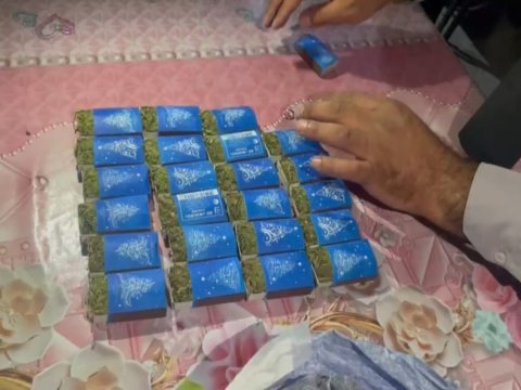Kürün qırağında narkotik yetişdirən şəxs tutuldu