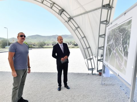 İlham Əliyev Cəbrayıla GETDİ