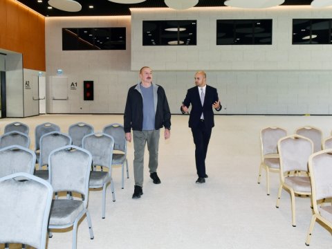 Prezident Zəngilan Konqres Mərkəzi Kompleksinin AÇILIŞINDA