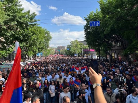 Ermənistan müxalifəti İrəvanda yenidən mitinq keçirəcək