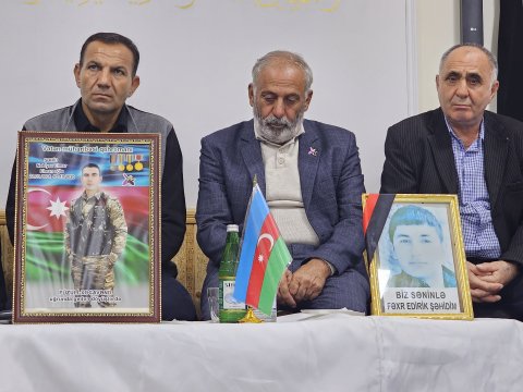 Pirallahı Məscidində Vətən müharibəsi şəhidləri anılıb - FOTOLAR