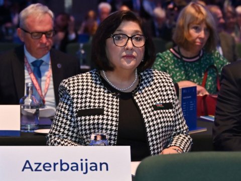 Sahibə Qafarova Avropa Konfransının açılış mərasimində