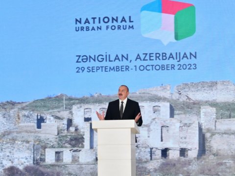Zəngilanı mühüm nəqliyyat qovşağı hesab edirik - İlham Əliyev