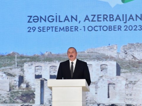 Biz Qafqazda sülh və sabitlik istəyirik - İlham Əliyev