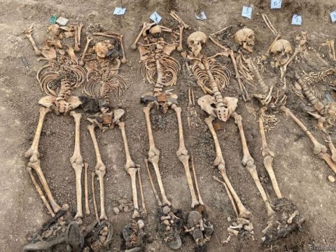 Azad olunmuş ərazilərdə 500-dək meyitin qalıqları tapılıb - DTX