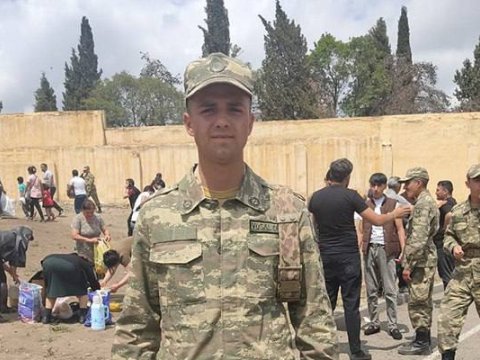 Bu gün şəhid olan hərbçimizin FOTOSU