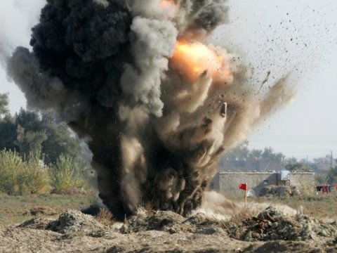 Ermənilərin mina terroru davam edir
