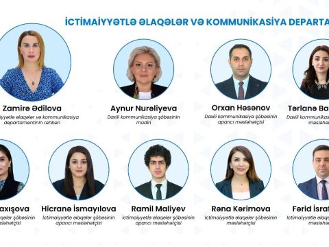 TƏBİB-in Mətbuat xidmətində kimlər işləyir? - ADLAR+FOTOLAR