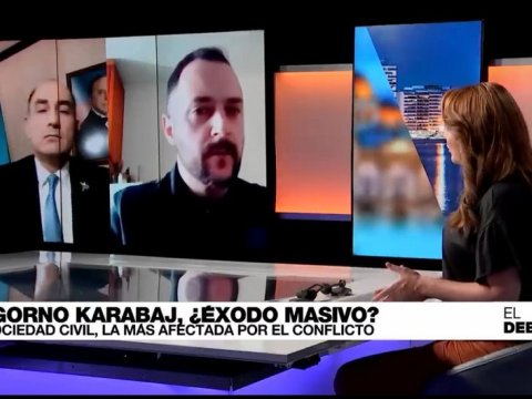 Azərbaycanlı diplomat “France 24”də erməni yalanlarını ifşa etdi