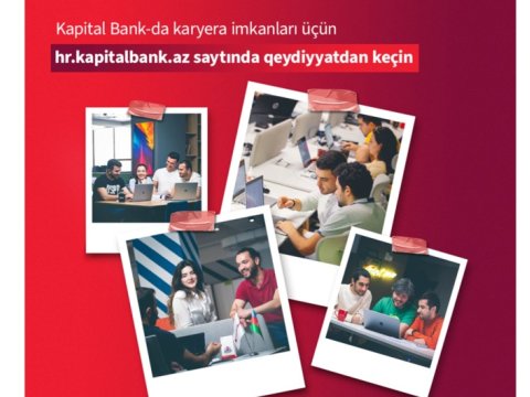 “Kapital Bank”da İT mütəxəssisləri üçün iş imkanı