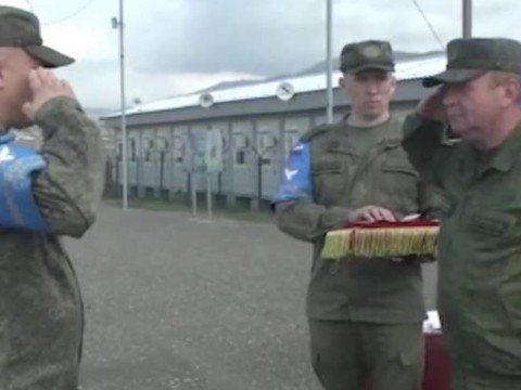 Qarabağdakı sülhməramlılar mükafatlandırıldı