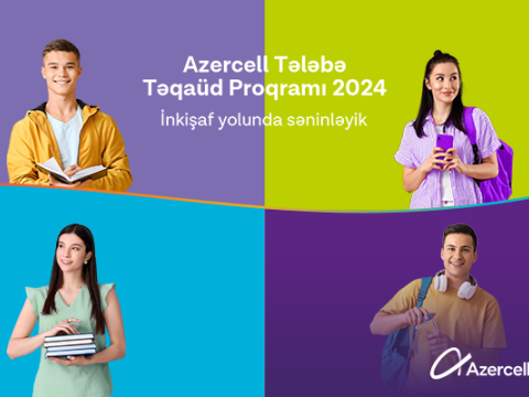 Azercell “Tələbə Təqaüdü Proqramı 2024” üçün qeydiyyatı açıq elan edir!