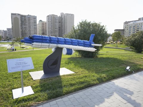 Beynəlxalq Astronavtika Konqresi çərçivəsində “Go Green” sərgisi açılıb