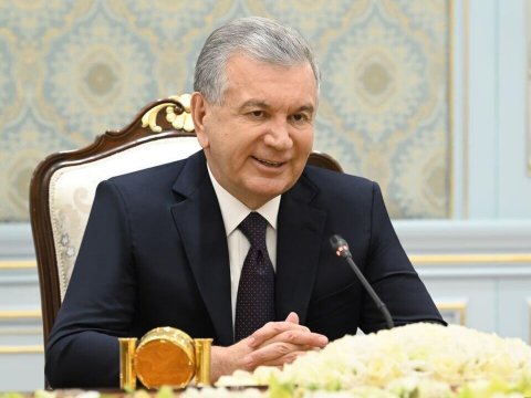Mirziyoyev Rusiyaya gedir 