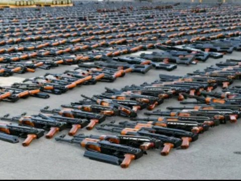 İrandan müsadirə olunan silahlar Ukraynaya veriləcək 