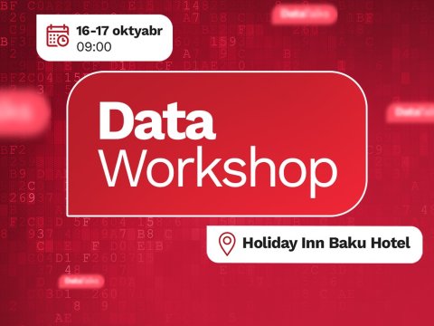 Kapital Bank-ın “Data workshop” tədbirinə qeydiyyat başladı