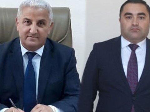 Vəzifəli şəxslər mərkəzin həyətində dalaşdılar