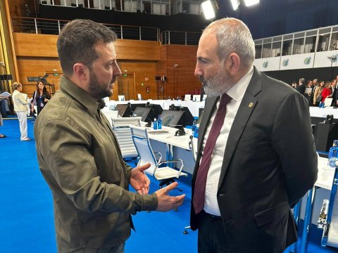 Zelenski Paşinyanla ilk görüşündə nələrdən danışdı...
