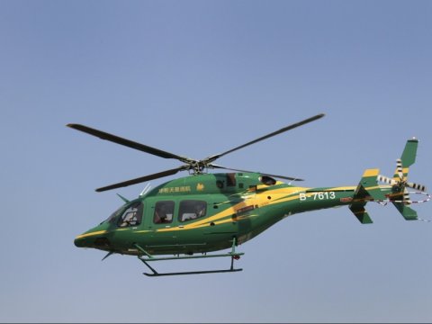 Çində helikopter qəzası - Ölən və yaralananlar var