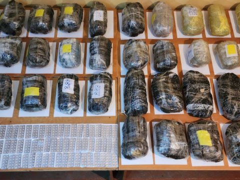 İrandan Azərbaycana 40 kq-a yaxın narkotik keçirilməsinin qarşısı alındı