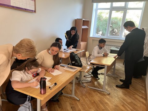 Ombudsmanın əməkdaşları internat məktəbində problemlər aşkarladı