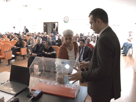 Füzuli şəhərinə daha 114 ailə köçürülür - FOTOLAR