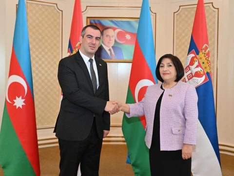 Sahibə Qafarova serbiyalı həmkarı ilə Qarabağ ermənilərini müzakirə etdi