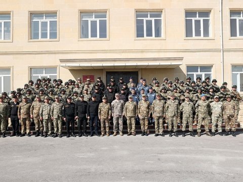 Bakıda keçirilən komanda-qərargah təlimi başa çatdı