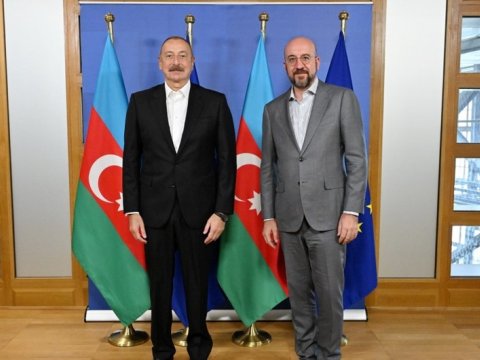 Şarl Mişel İlham Əliyevlə nələrdən danışdı....