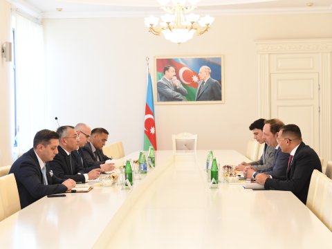 Rövşən Rzayev BMqT-nin regional direktoru ilə görüşdü