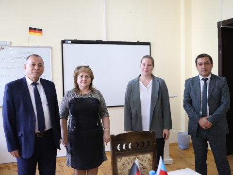GDU-da Alman Akademik Mübadilə Xidməti ilə görüş - FOTO