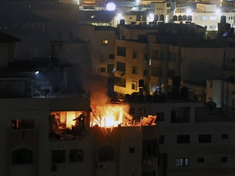 İsrail ordusu HƏMAS-a aid 1707 hədəfi məhv etdi