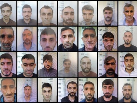 Polis Sabirabadda əməliyyat keçirdi - 30 nəfər saxlanıldı