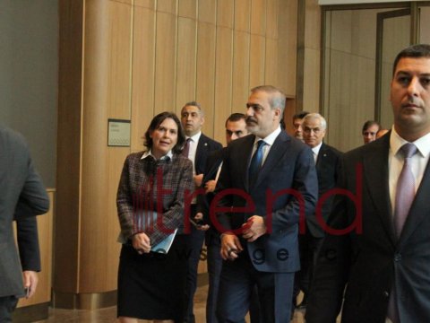 Hakan Fidan Şuşada - FOTO
