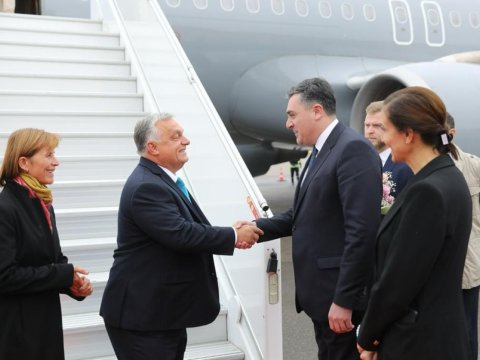 Viktor Orban Gürcüstana gəldi - FOTO