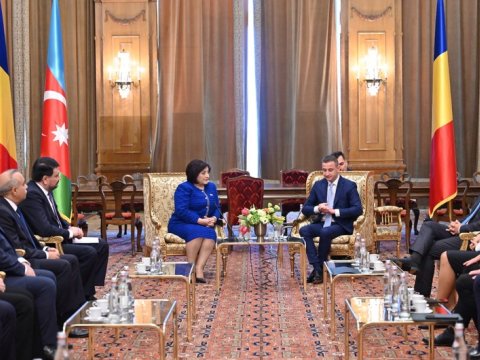 Azərbaycan və Rumıniya parlament sədrlərinin görüşdü - FOTO