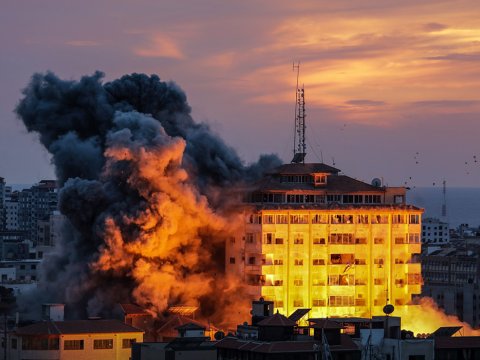 Fələstin-İsrail qarşıdurması FOTOLARDA