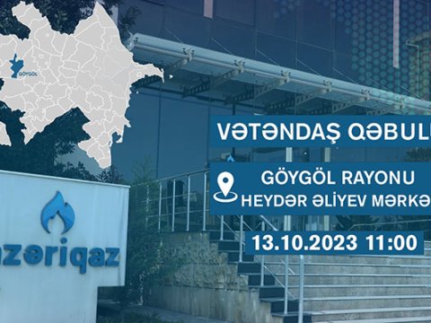 “Azəriqaz”ın rəhbərliyi qəbul keçirəcək